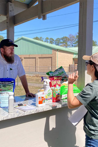 photo of seminar in the garden