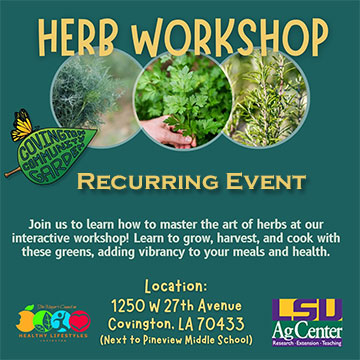 Seminar Announcement - Herbs